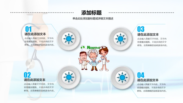 微立体医疗汇报动态PPT