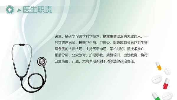 简约大方医疗工作总结汇报计划动态PPT模板