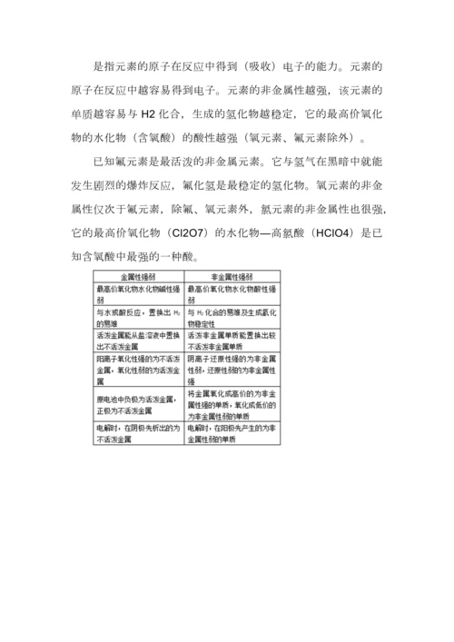 高考化学知识点之化学基本概念和基本理论.docx