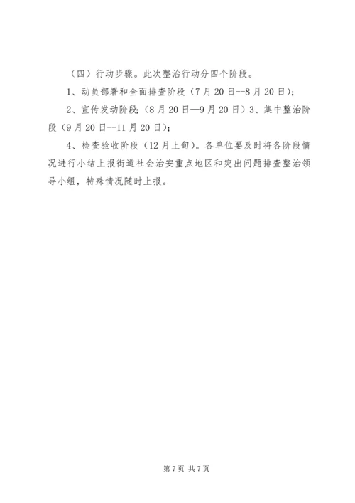 街道扫黄打非专项整治工作方案.docx