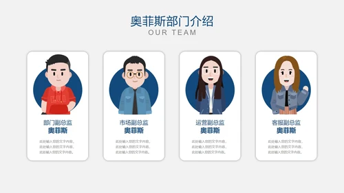 企业团队介绍排版合集PPT模板