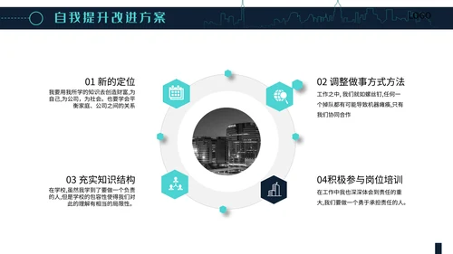 简约大气员工述职报告通用PPT模板