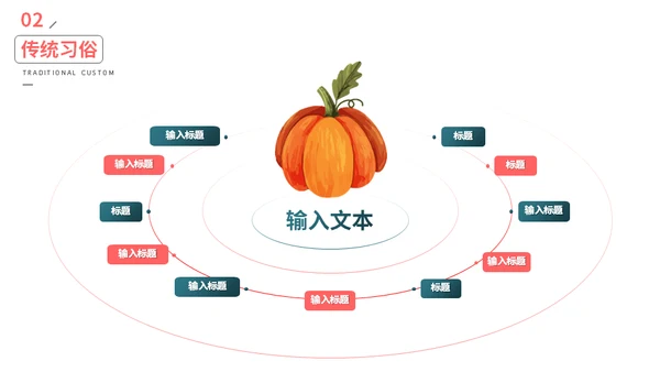 夕阳红敬爱老人重阳节介绍通用PPT模板