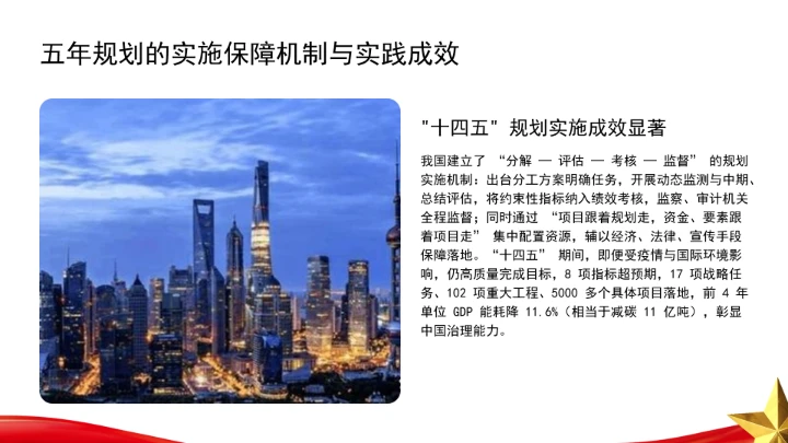 五年规划是中国之治的突出优势ppt课件