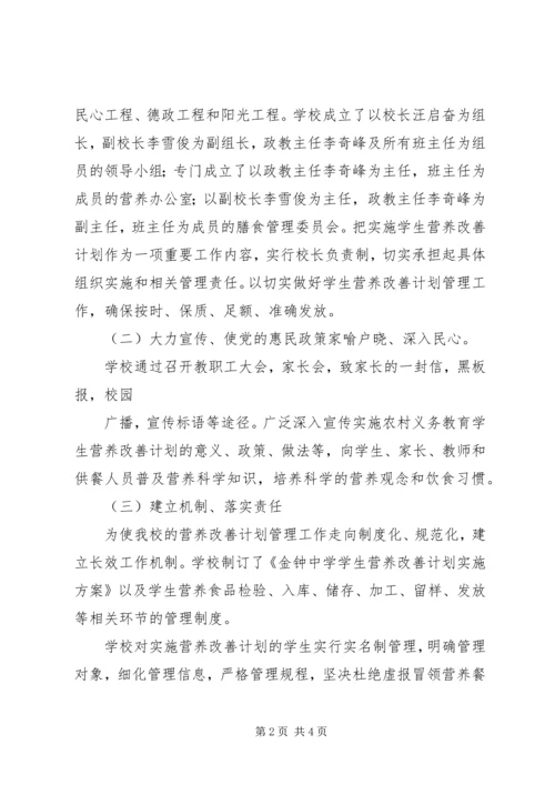 金钟中学营养餐汇报.docx