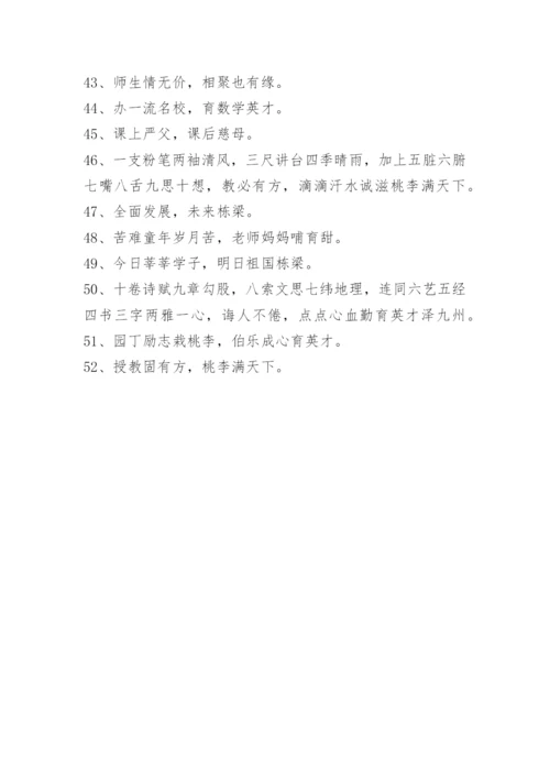 最新的赠老师锦旗用语大全.docx