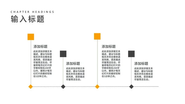 商务风橙色毕业论文答辩汇报PPT模板