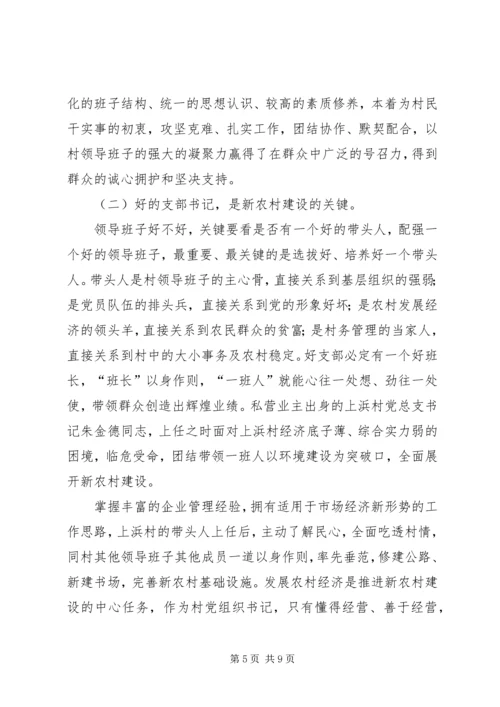 加强村级领导建设思考.docx