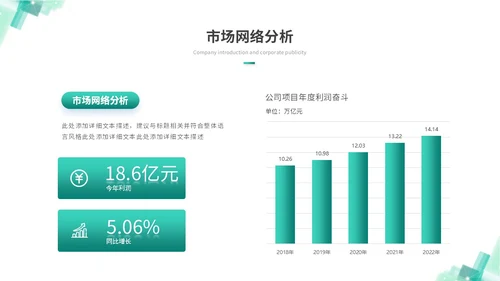 简约科技风人工智能5G大数据分析商业计划书ppt模板