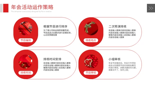 企业年会策划方案通用PPT模版