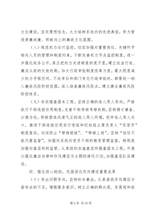 某局党风廉政建设和反腐败工作实施意见.docx