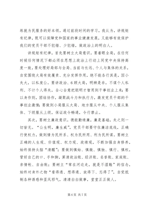 党支部“两学一做”学习教育“讲规矩、有纪律”专题学习总结材料.docx