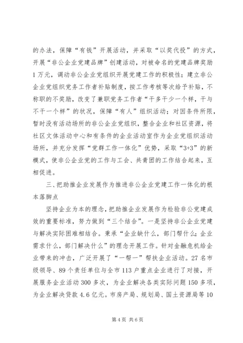 市委积极构建非公企业党建工作 (2).docx