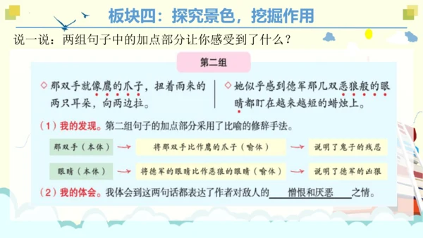 统编版四下 第六单元 第三课时 重点讲练一（大单元课件）