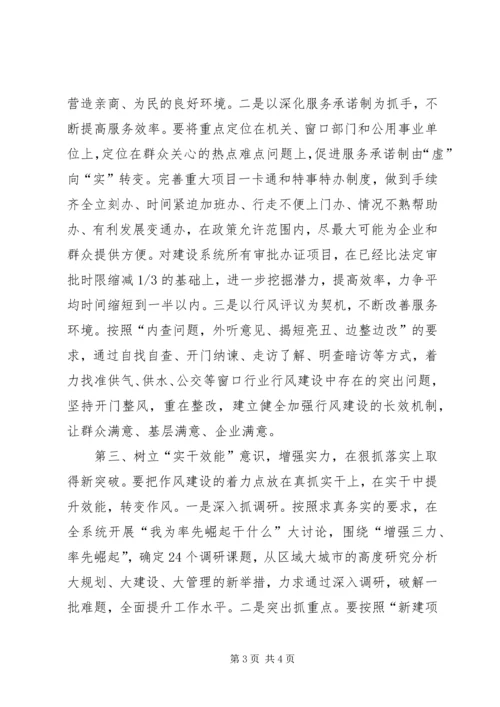关于机关作风建设表态发言的材料.docx