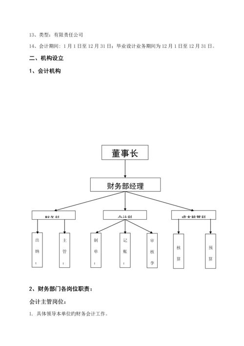 会计优秀毕业设计专项说明书孙鑫.docx