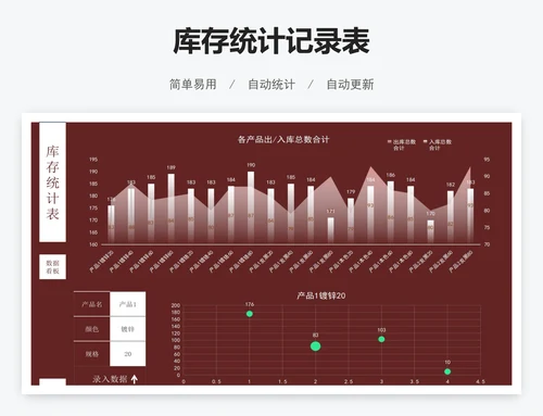 库存统计记录表