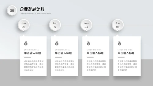 微粒体商业计划书PPT模板