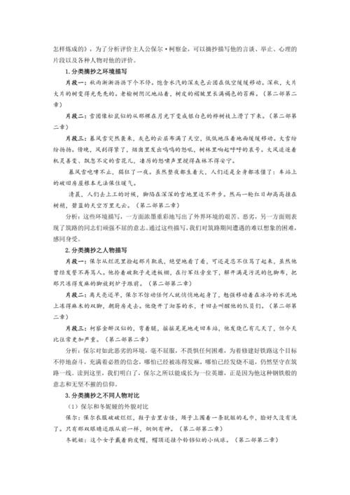 名著导读《钢铁是怎样炼成的》