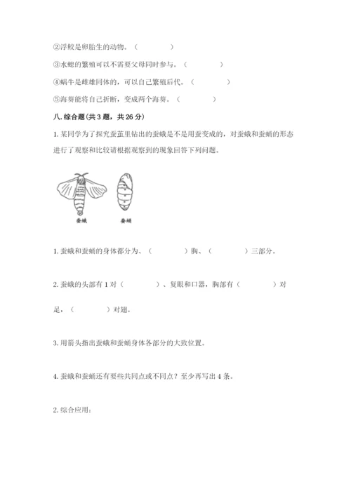 教科版科学三年级下册期末测试卷及答案一套.docx