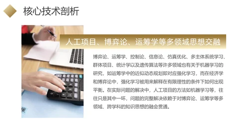 黑金色商业项目行业分析报告PPT模板