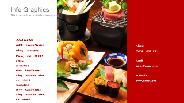 餐饮业饭店私房菜通用PPT模板