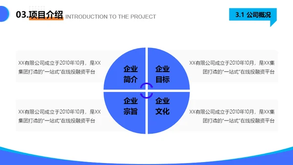 商务大气风创业项目计划书PPT模板