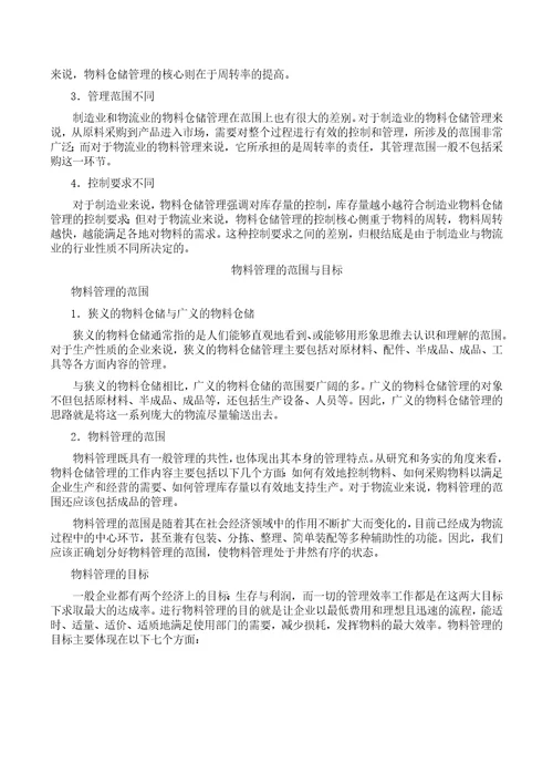 高效的制造业物料与仓储管理培训课程documentX67页