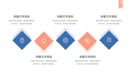 蓝红精品电商运营策划PPT模板