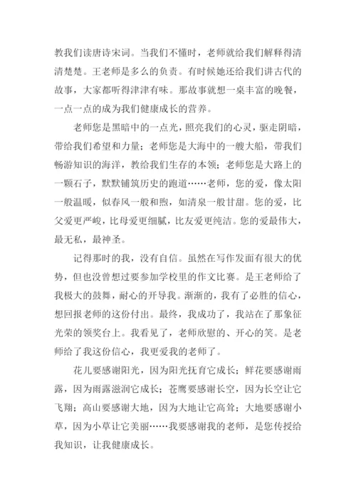 最喜欢的老师作文.docx