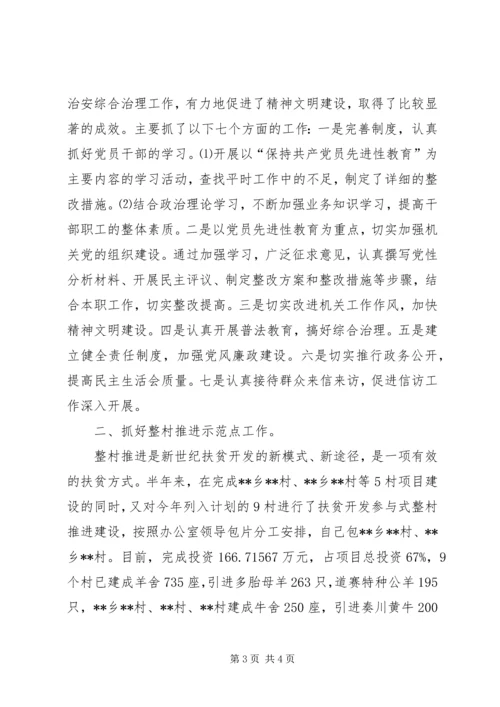 企业办公室副主任述职报告.docx