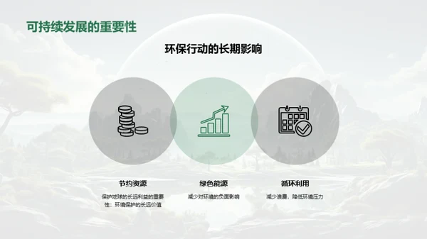 绿色行动，盼望未来