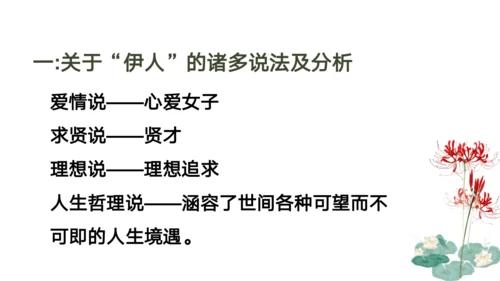 12《诗经》二首 蒹葭 课件