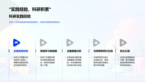 答辩总结报告PPT模板