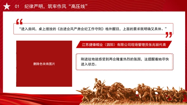 2025年全国两会精神学习会风简约纪律严明务实高效PPT课件