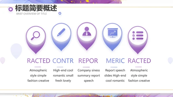 莫兰迪风格公司产品介绍宣传通用PPT动态模板