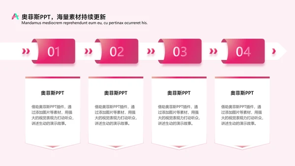 商务风通用红色扁平咨询报告PPT套装