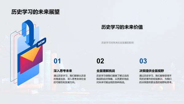 历史课程讲解PPT模板