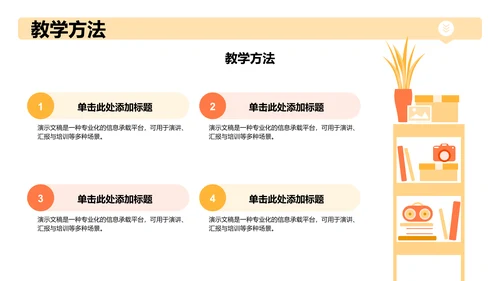 黄色3D风入职自我介绍PPT