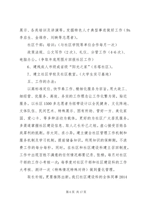 社区建设年度工作计划范文.docx