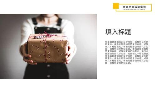 圣诞节活动策划模板