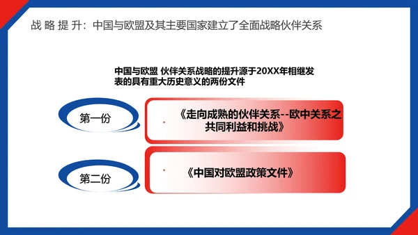 中国与欧盟经济贸易关系ppt课件模版