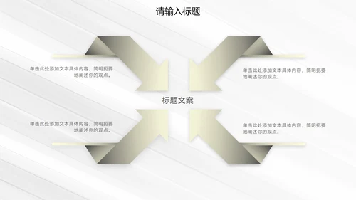 白金奢华简约商务运营方案PPT模板