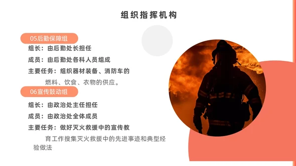 橙色简约商务建筑物业坍塌救援主题培训课件