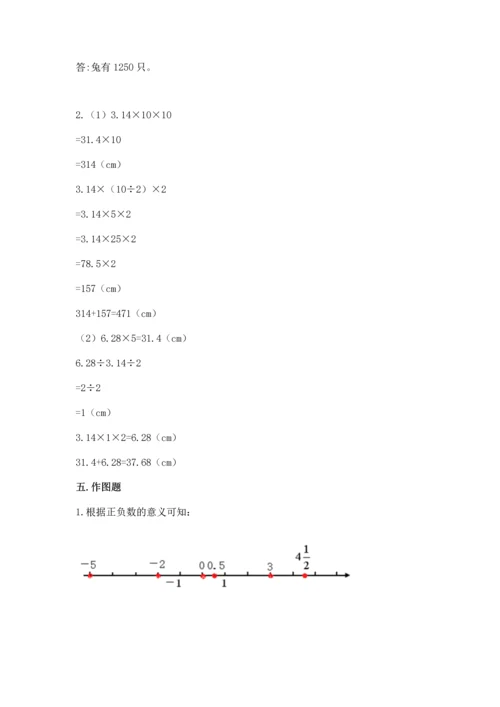 （小升初）六年级下册数学期末测试卷附完整答案（典优）.docx