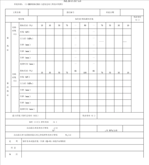 gb50330建筑边坡工程技术规程