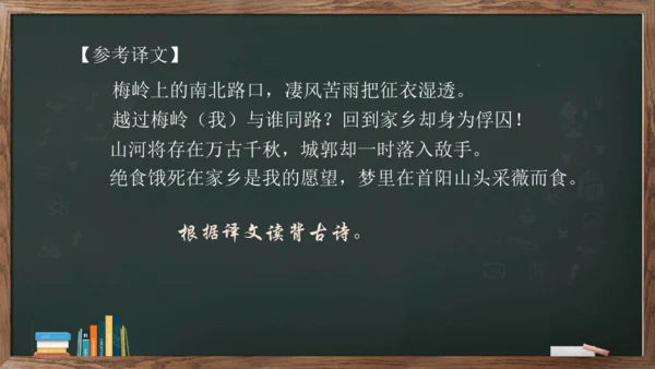 九年级语文下册第六单元课外古诗词诵读《南安军》课件(共13张PPT)