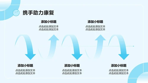 浅蓝色插画风世界卒中日专题社区公益活动PPT模板