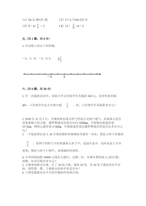 北师大版数学小升初模拟试卷精品【历年真题】.docx