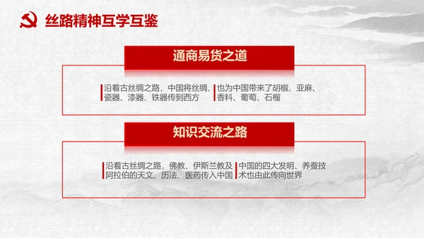 一带一路国际合作高峰论坛丝绸之路PPT模板